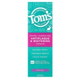 Pastă de dinți Tom&amp;#039;s of Maine Antiplaque Whitening, fără fluor, fenicul, 127 g