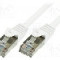 Cablu patch cord, Cat 6, lungime 0.5m, F/UTP, LOGILINK - CP2021S