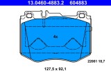 ATE 13.0460-4883.2 set placute frana,frana disc