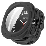 [Pachet 360&Atilde;&sbquo;&Acirc;&deg;] Husa + folie Samsung Galaxy Watch Ultra&Atilde;&sbquo;&Acirc;&nbsp;47mm Techsuit Defense, negru