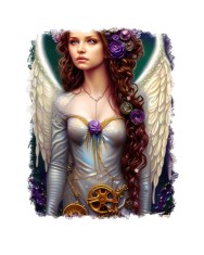 Sticker decorativ, Zana, Mov, 70 cm, 6755ST foto