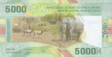Bancnota Statele Africii Centrale 5.000 Franci 2020 (2022) - PNew UNC