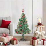 VidaXL Pom de Crăciun artificial cu zăpadă imitată și lumină LED 3396805