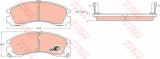 Set placute frana,frana disc MITSUBISHI PAJERO II (V3_W, V2_W, V4_W) (1990 - 1999) TRW GDB1126