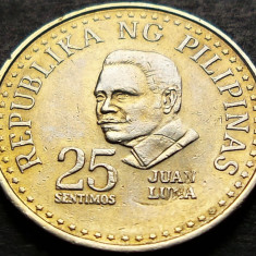 Moneda 25 SENTIMOS - FILIPINE, anul 1975 * cod 411