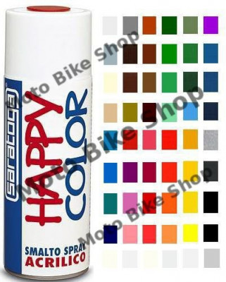 MBS Vopsea spray acrilica happy color galben crom 400 ml, Cod Produs: 88150010 foto