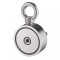 Magnet Fishing D60 mm doua fete 2x120 kg puternic Forta prindere acvatic neodim