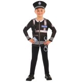Set costum politist KidMania&reg; cu accesorii pentru copii 116-128 cm 5-8 ani