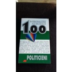 100 DE PERSONALITATI ALE SECOLULUI XX. POLITICIENI - BERND JORDAN