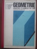 Geometrie pentru clasele VI-VIII- a.N. kolmogorov,V. A. Gusez, F. F. Naghibin