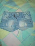 PANTALONI SCURTI ELASTICI DE BLUGI, DAMA ,FIRMA ,, BLARCHE BIC&quot;ORIGINAL , MAR.27, 40, Albastru