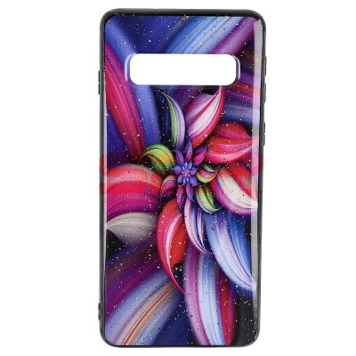 Toc UV Copy Glass Samsung Galaxy S10 Flower foto