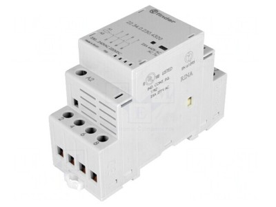 Contactor 4P 25A 230V NO IP20 foto