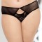 Panties 2468 black - Plus Size 3XL