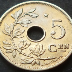 Moneda istorica 5 CENTIMES - BELGIA, anul 1931 *cod 1354 = BELGIE = excelenta!