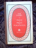 d7 Poezii. Proza. Publicistica - Ion Barbu (cartonata)