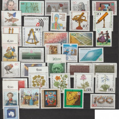 C2747 - lot Germania 1981 anul complet,timbre nestampilate MNH