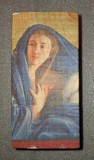 NAȘTEREA M&Acirc;NTUITORULUI - SUPORT LUM&Acirc;NARE DIN LEMN, DECORAT CU MOTIVE BIBLICE