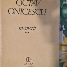 Octav Onicescu memorii vol. II
