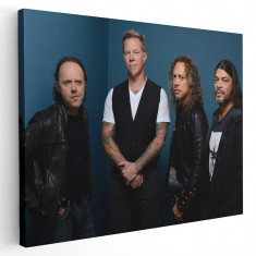 Tablou afis Metallica trupa rock 2365 Tablou canvas pe panza CU RAMA 40x60 cm