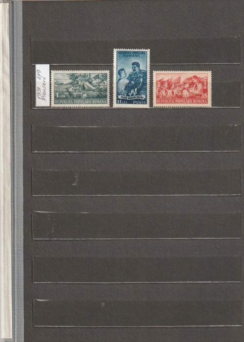 ROMANIA 1951 LP 279 PIONIERI SERIE MNH NESTAMPILATA