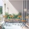 vidaXL Scaune bistro pliabile, 4 buc., lemn masiv acacia 313161