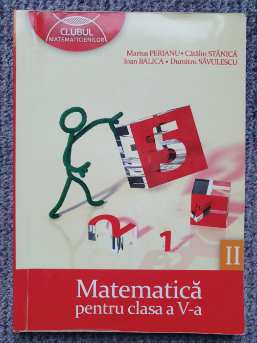 Matematica clasa a V-a partea II, Perianu