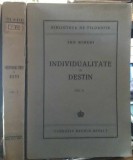 Ion Biberi-Individualitate si destin-editie princeps-1945