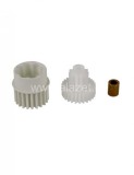 Set roata dintata + saiba + ax pentru masina de tocat Moulinex DJE341, DJE342 - SS-989451, Groupe Seb