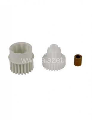 Set roata dintata + saiba + ax pentru masina de tocat Moulinex DJE341, DJE342 - SS-989451 foto