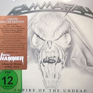 GAMMA RAY Empire of the Undead Ltd. Ed. Digi (cd+dvd) foto