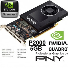 PNY Nvidia Quadro P2000 5GB - placa video profesionala foto