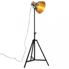 Lampă de podea 25 W, alamă antichizată, 61x61x90/150 cm, E27