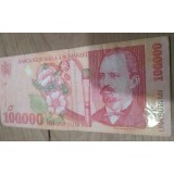 Romania postdecembrista 100000 lei 1998