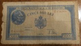 Bancnota 5000 Lei 1945 Romania - Numismatica