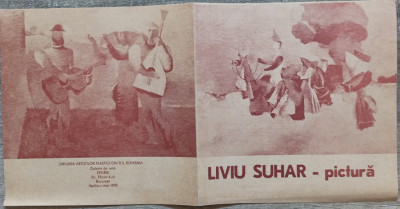 Expozitie pictura Liviu Suhar 1978 foto