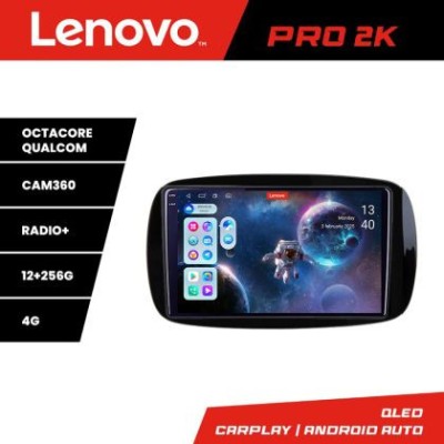 Navigatie Smart For Two 2015- Lenovo Kit-Smart15 8 core QLED 2K 12+256 360 Android Waze USB Navigatie Internet Youtube Radio CarStore Technology foto
