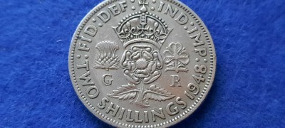 ANGLIA 2 SHILLING 1948 foto