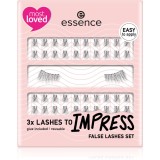 Essence LASHES TO IMPRESS gene false ambalaj economic