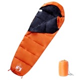 vidaXL Sac de dormit tip mumie pentru adulți de camping, 3 anotimpuri 94500
