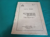 CARTEA TEHNICĂ MACARA PE PNEURI AUTOPROPULSATĂ CU BRAȚ TELESCOPIC HT -250 TELEMAC * 1987 * 400