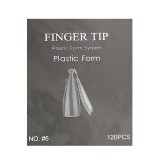 Cumpara ieftin Tipsuri refolosibile Stiletto nr.6 pentru gel si polygel 120buc