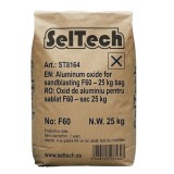 Cumpara ieftin Oxid de aluminiu pentru sablat F60 &ndash; sac 25 kg