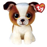 Plus Ty 15cm Boos Hugo Catelus Maro si Alb, Plus 15Cm