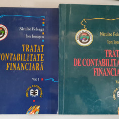 TRATAT DE CONTABILITATE FINANCIARA - NICULAE FELEAGA, I. IONASCU - 2 volume