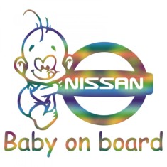 Sticker Nissan Baby On Board