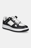 Tommy Jeans sneakers TJM BASKET RETRO CUPSOLE WL culoarea negru, EM0EM01464