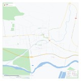 Cumpara ieftin Harta decorativa pentru perete Aleșd, Stil Vibrant, 65x65 cm, PVC