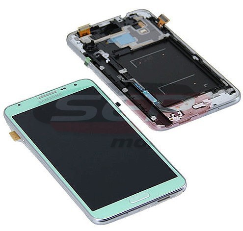 LCD+Touchscreen cu Rama Samsung Galaxy Note 3 Neo / N7505 VERDE original Samsung