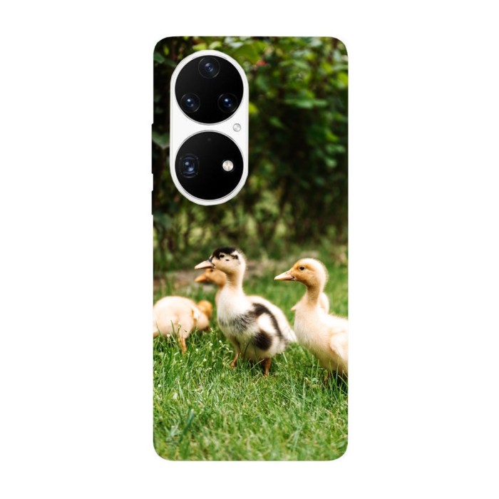 Husa compatibila cu Huawei P50 model Le Quack, Silicon, TPU, Viceversa